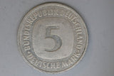 1989 - F - Germany - 5 Deutsche Mark - VF