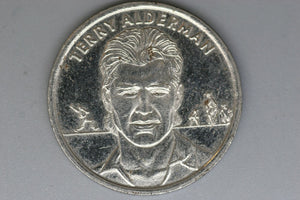 1990 - Australia - Medallion - Terry Alderman - EF