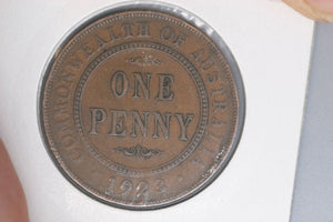 1923 - Australian Penny - gF