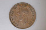 1937 - South Africa - 1 Penny - gF