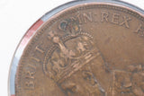 1924 - L - Australian Penny - aEF / Problem - Holed