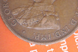 1919 - Australia Penny - One Dot - Diecracks most of Reverse & 'IND' - aF