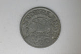 1942 - Netherlands - 25 Cents - F