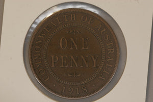 1918 - Australian Penny - aF