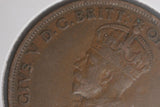 1928  - Australian Penny - Open '2' '8' & Dot at nose (R7) - gF / Verdigris