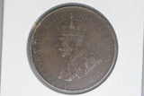 1924 - L - Australian Penny - aEF / Problem Coin