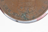 1924 - L - Australian Penny - Diecracks 'IMP' 'RGIVS' - aVF / Problem Coin