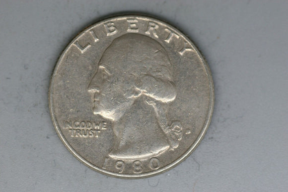 1980 - D - USA - Washington Quarter - F