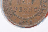 1925 - Australian Halfpenny - VF