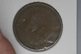 1922 - L - Australian Penny - Sydney Mint - Flat Reverse Side Lettering - VG