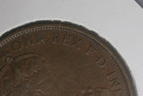 1927 - L - Australian Penny - Diecracks 'REX' & Date (R6) - aVF