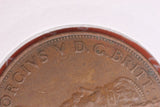 1936 - Australia Penny - Diecracks 'GEORGIVS V D G BRITT' - aEF / Spot Verdigris