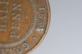 1931 - Australian Halfpenny - Major Pealing Error at Date - gF