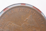 1924 - L - Australian Penny - Diecracks ent. Obverse & Reverse - (R7) (B21B) - F