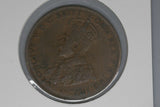 1929 - L  - Australian Penny - F - Open O, O & D - (R6)