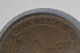 1929 - L  - Australian Penny - F - Open O, O & D - (R6)