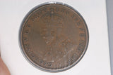 1922 - I - Australian Penny - Indian Obverse - VF / Grotty / Rim Bump