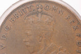 1922 - I - Australian Penny - Indian Obverse - VF / Grotty / Rim Bump