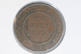 1925 - Australian Halfpenny - gVF