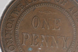 1934 - Australian Penny - Dot after 'O' (R6) - VF / Verdigris