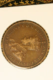 1917 - Australia Penny - F / Spots of Verdigris