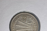 1944 - Australia Threepence - F - Lump on Second '4' - (R5)