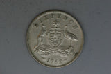 1962 - Australia Sixpence - VG - 50% Silver