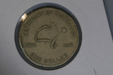 2001 - Australia 1 Dollar Coin - Federation - Large Rim Cud - VF