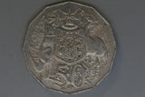 1972 - Australia 50 Cent Coin - Coat of Arms - gVF