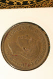 1938 - UK Penny -  UNC / Problem - PVC?