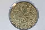 1988 - Australian 1 Dollar Coin - $1 - Bicentennial - EF