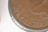 1956 - Y. - Australian Penny - EF - Diecracks "RALIA" "PENNY"