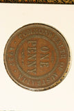 1927 - L - Australia Penny - aF / Grotty