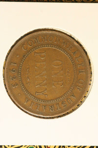 1923 - Australia Penny - VG