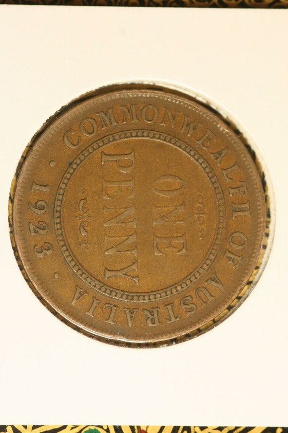 1923 - Australia Penny - VG