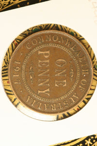 1917 - Australia Penny - F