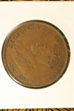 1929 - L - Australian Penny - gVG / Problem Coin