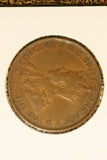 1933  - Australia Penny - gF. Pealing Error at "OMN"