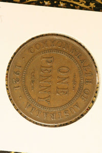 1921 - I - Australia Penny - gVG