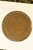 1921 - I - Australia Penny - gVG