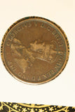 1921 - I - Australia Penny - Weak leg of 'N' - aF / Spots of Verdigris