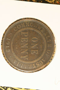 1912 - Australia Penny - VG