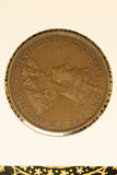 1923  - Australia Penny - F. Diecrack through Date (R5)