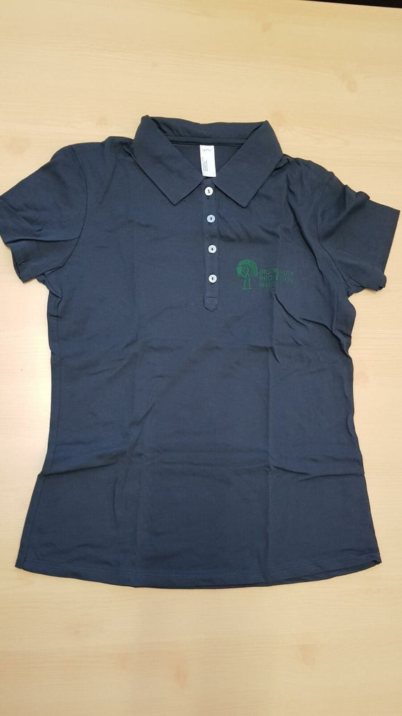 Women's Organic Cotton Polo Shirt - Australian Made - $2 to Wildlife Shelter C