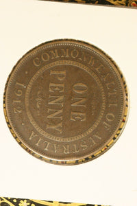 1912 - Australia Penny - VG