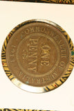 1913  - Australia Penny -gVG / Verdigris