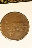 1933  - Australia Penny - Diecrack 'AUSTR' (R6) - aVF / Spot of Verdigris