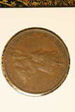 1933 - Australia Penny - VF / Scratched