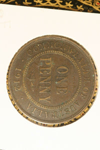 1912 - Australia Penny - aF