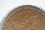 1936  - Australia Penny - 'IND IMP GEO' lightly doubled - VF / Problem Coin